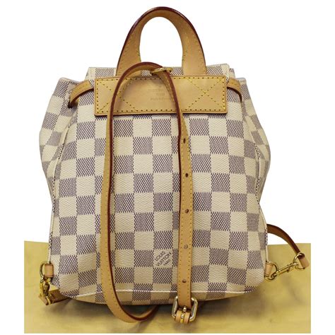 backpack louis vuitton original|louis vuitton checkered backpack.